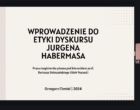 [Zespół ds. debat] Debiut seminaryjny oraz kolejne inicjatywy