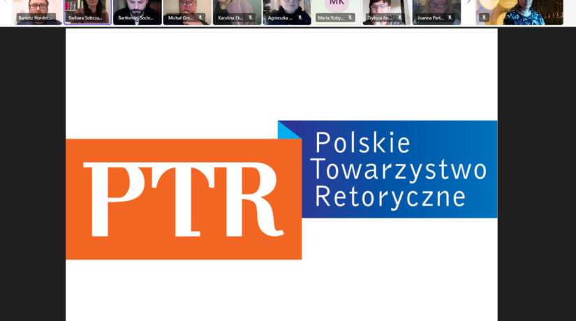 Otwarcie cyklu webinariów Polskiego Towarzystwa Retorycznego „Oblicza retoryki”