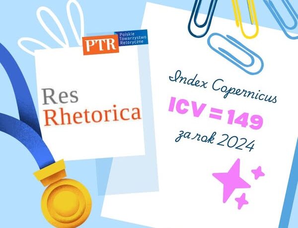 Index Copernicus „Res Rhetorica”: 149!