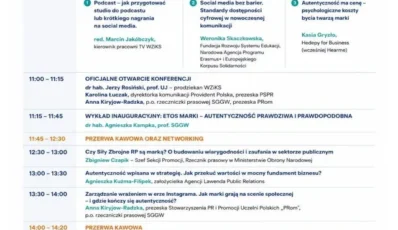 [Patronat] Konferencja „Odwaga w zaufaniu”. O przyszłości PR i brand managementu