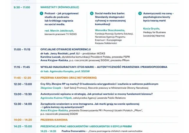 [Patronat] Konferencja „Odwaga w zaufaniu”. O przyszłości PR i brand managementu